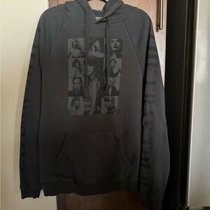 Taylor Swift Eras Tour Black Hoodie Size Medium